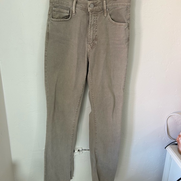 Mother Insider Ankle Fray in Chalk it Up size 25 - Picture 4 of 16